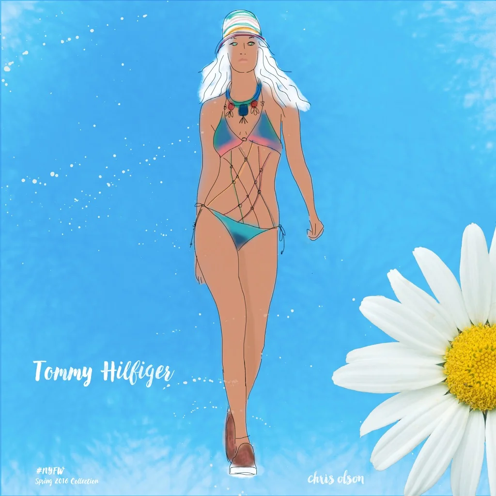 Tommy Hilfiger's Eternal Summer: Sketches from NYFW