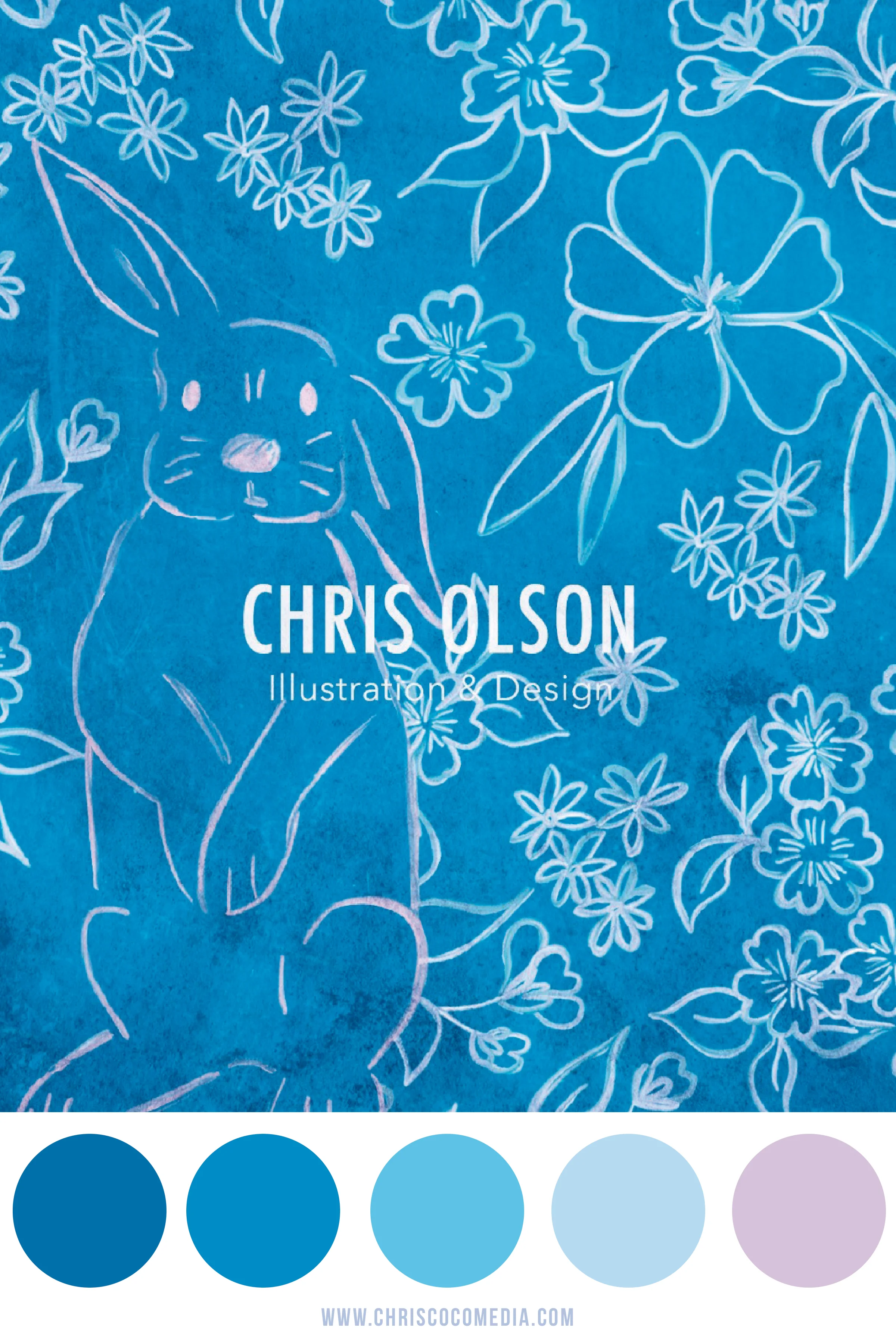 Designing for kids: A mini style color inspiration moodboard by Chris Olson. Color trends. 