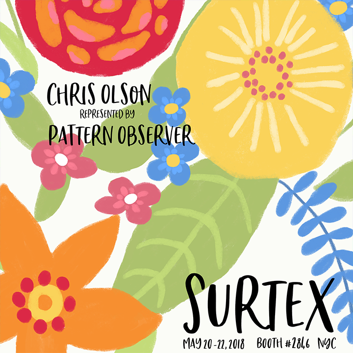 Chris Olson at Surtex