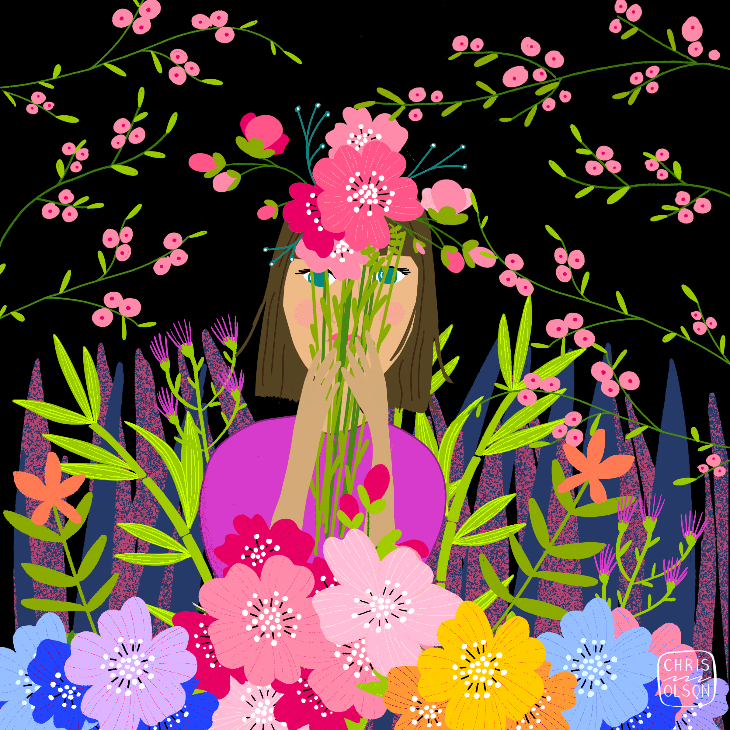 Plant Lover Gif by Chris Olson