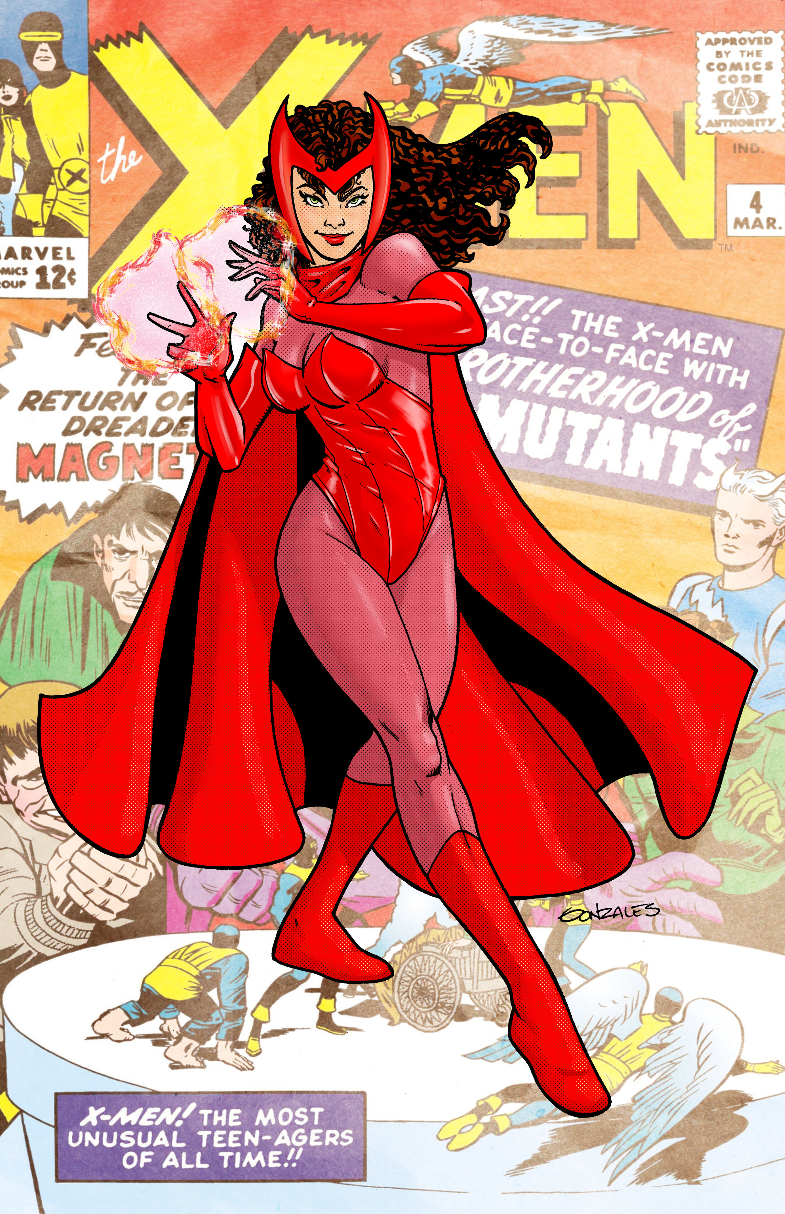 The Scarlet Witch — Gene Gonzales • Illustrator