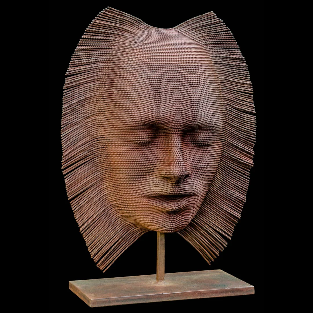"Gyptian" 2/7, steel, 40" high, 2016.