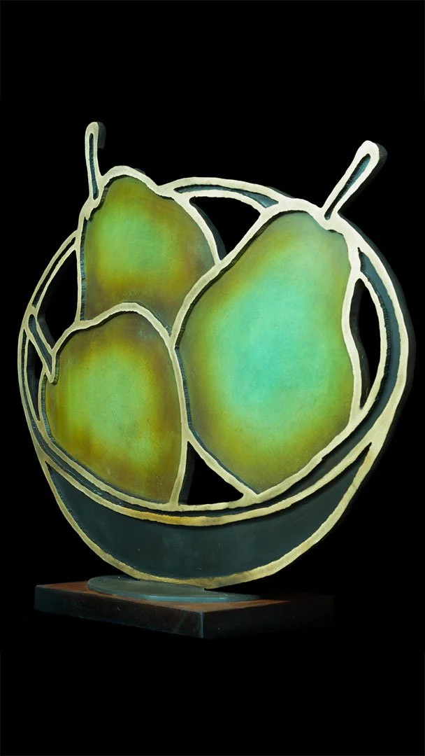 DD Pears, 11, 1994, bronze, 36inches x 32x9.5, $6500 02 copy.jpg