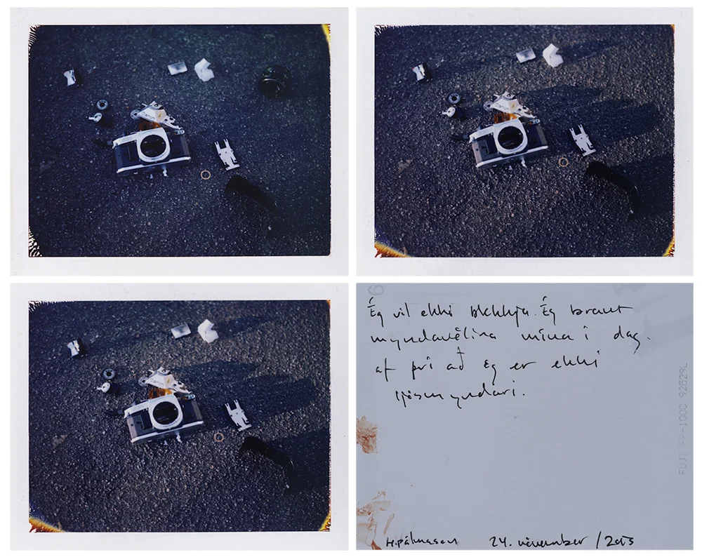four polaroids 2# / polaroid 100 / h.pálmason / 2013