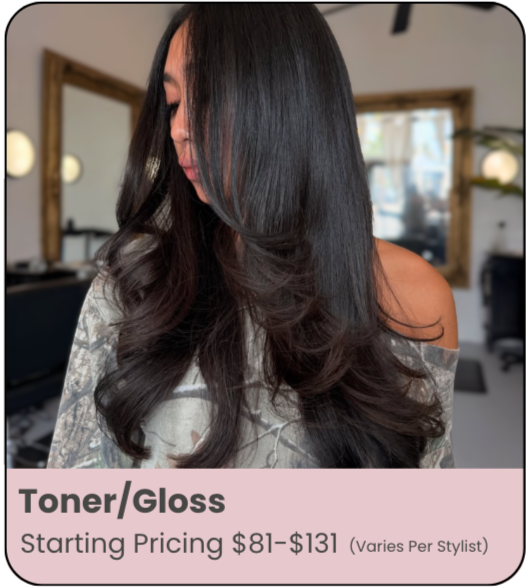 San Diego hair salon specializing in custom hand-tied hair extensions, highlights, balayage, custom color, lived-in blondes, toner/gloss services, precision haircuts, and personalized transformations designed to deliver a high-end guest experience