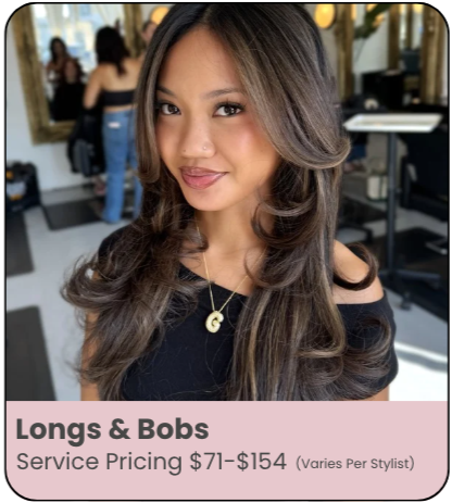 San Diego hair salon specializing in custom hand-tied hair extensions, highlights, balayage, custom color, lived-in blondes, toner/gloss services, precision haircuts, and personalized transformations designed to deliver a high-end guest experience