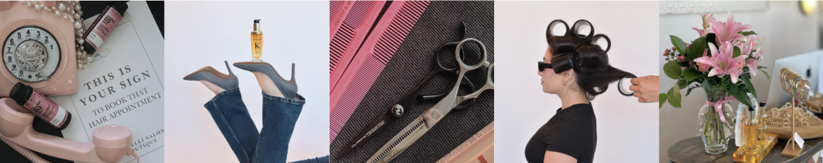 San Diego hair salon specializing in custom hand-tied hair extensions, highlights, balayage, custom color, lived-in blondes, toner/gloss services, precision haircuts, and personalized transformations designed to deliver a high-end guest experience
