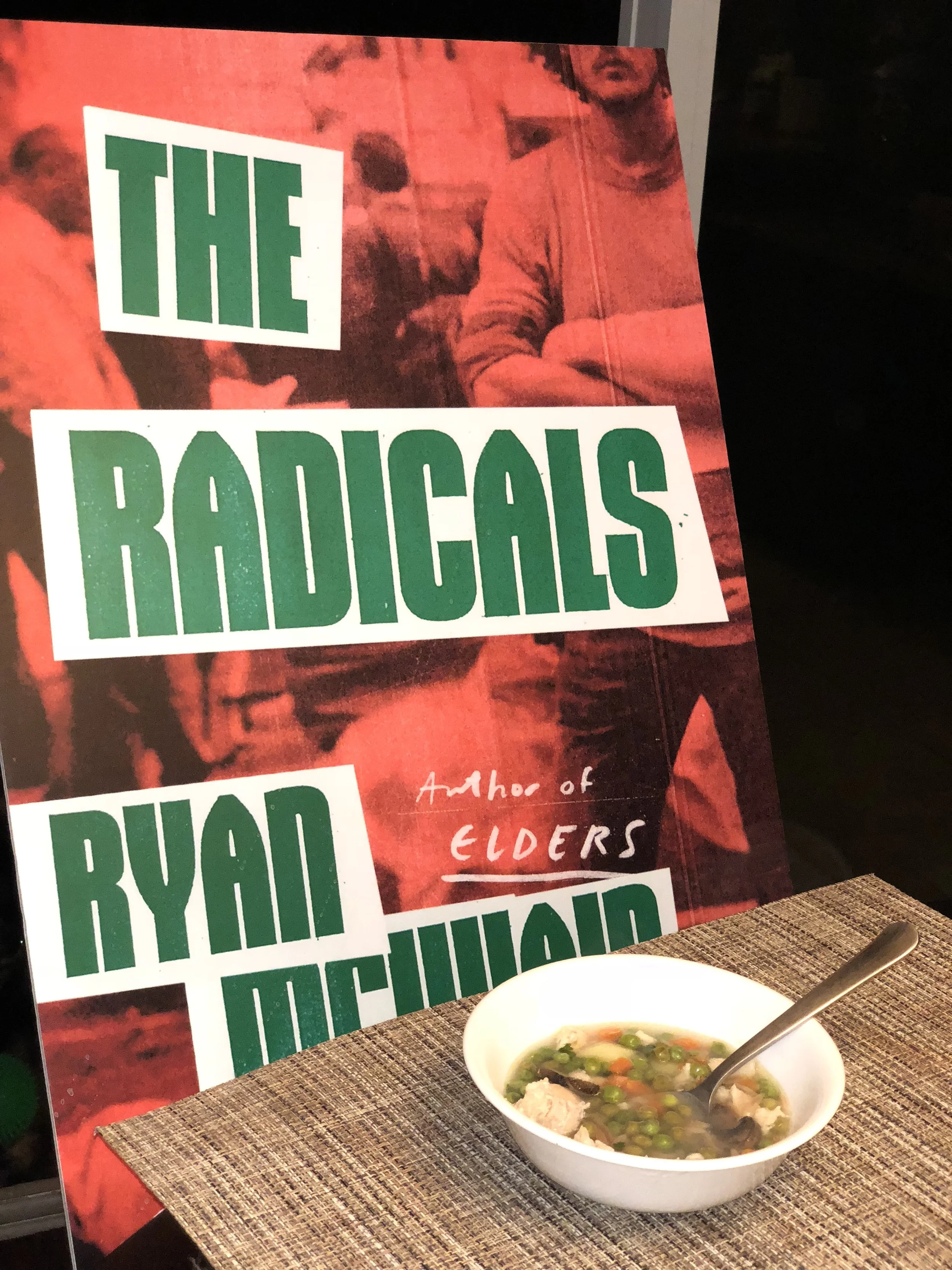  Warm soup on a hot night.&nbsp; 