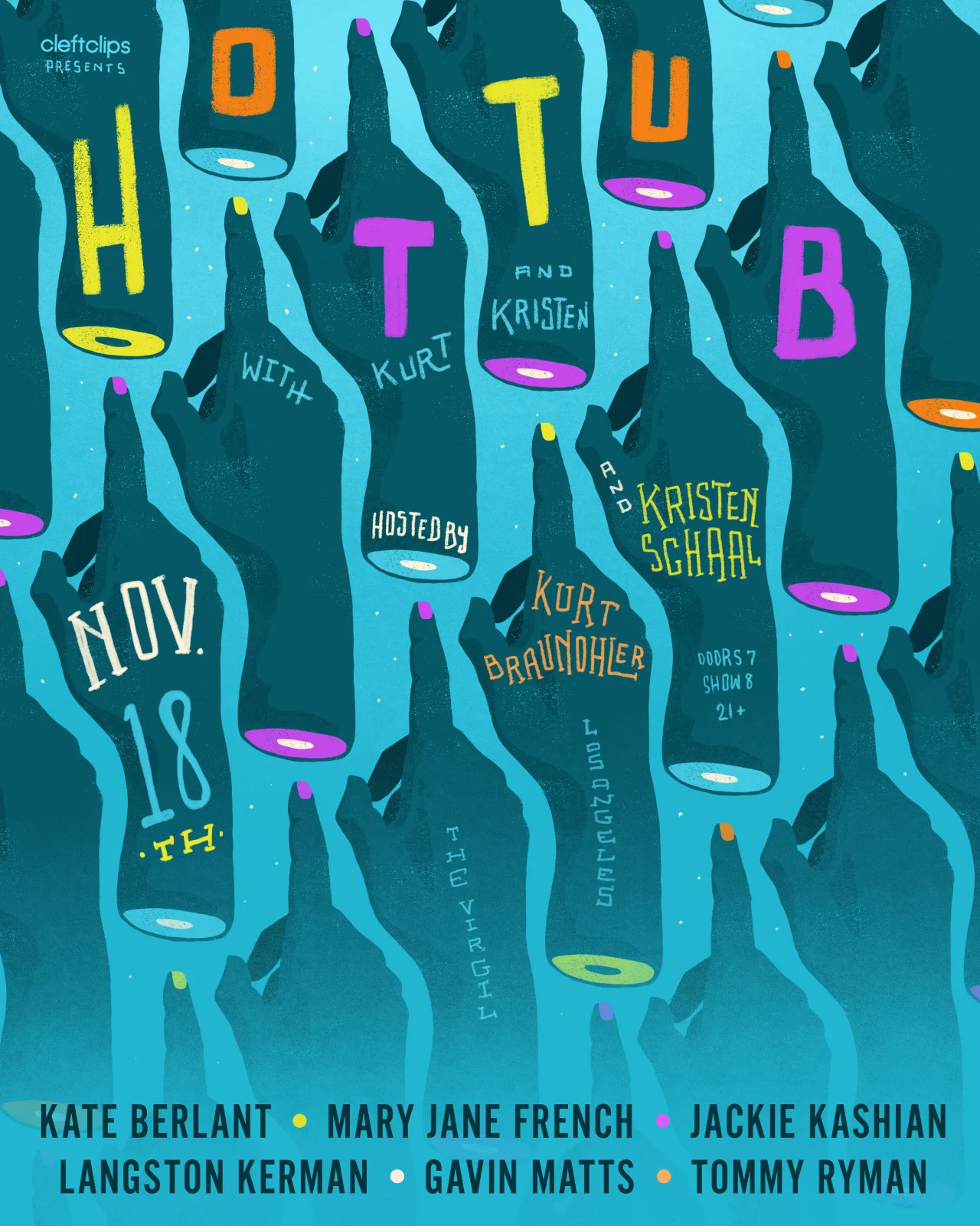 Can’t Wait to See You at Hot Tub on Monday November 18th! Tickets:  http://hottub.nightout.comDON’T MISS OUT ON TICKETS!  SIGN UP FOR HOT TUB EMAIL LIST!  Click HERE to sign up for the email list!More Hot Tub: @HotTub_Showhttp://www.facebook.com/Hot…