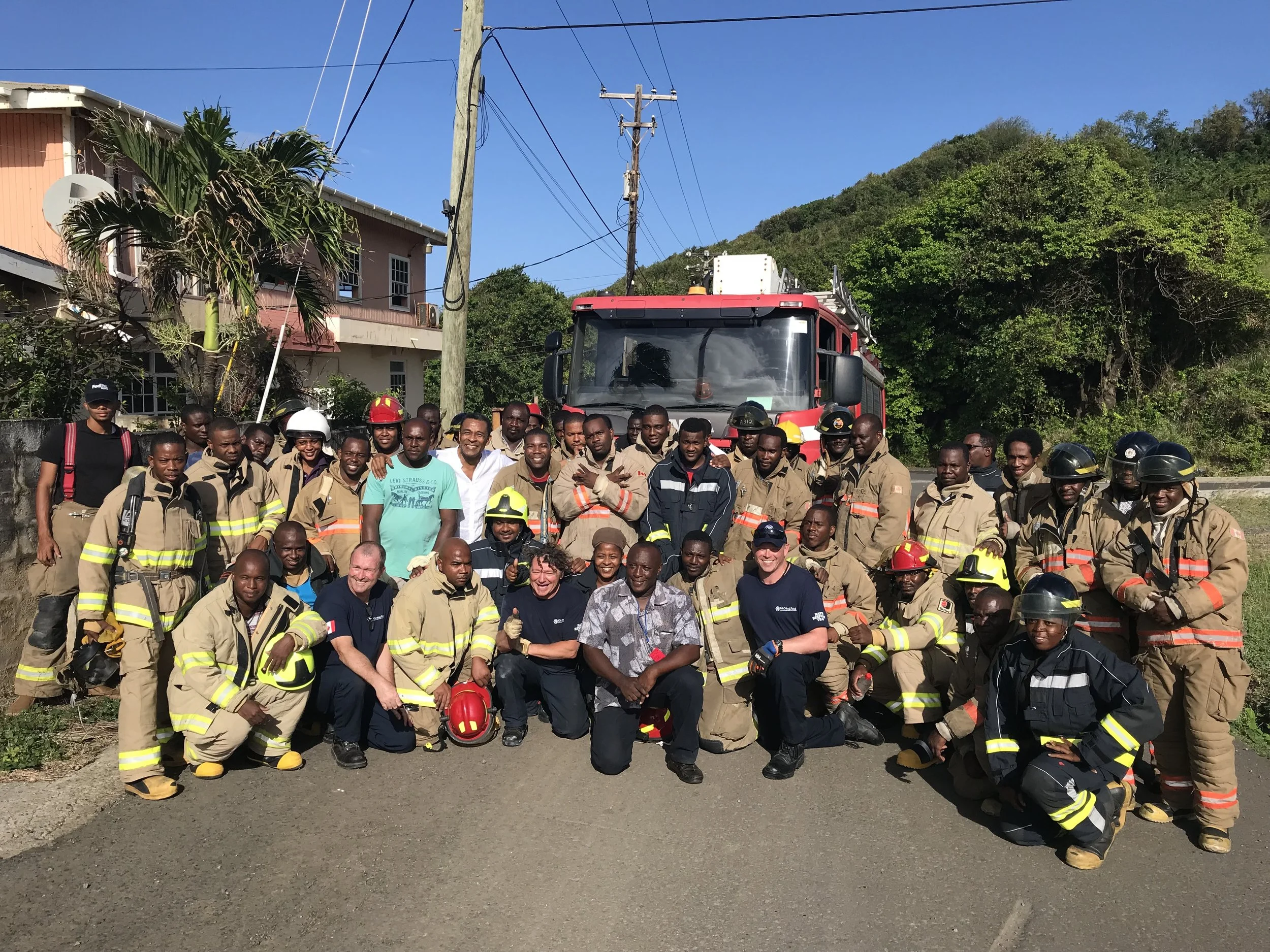 Thank you to our members around the world who have stepped forward to volunteer their time, skills and experience to help make a difference to emergency first responders who have less equipment and training but still serve their communities by risking themselves for life, property and the environment under challenging conditions. 
