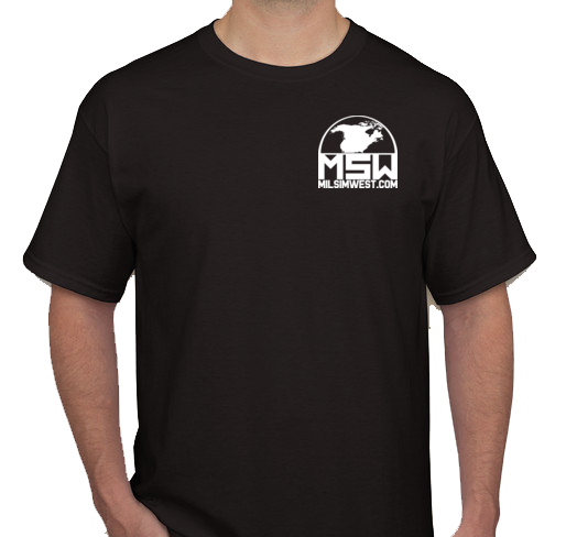 MilSim West Logo T-Shirt — MILSIM WEST