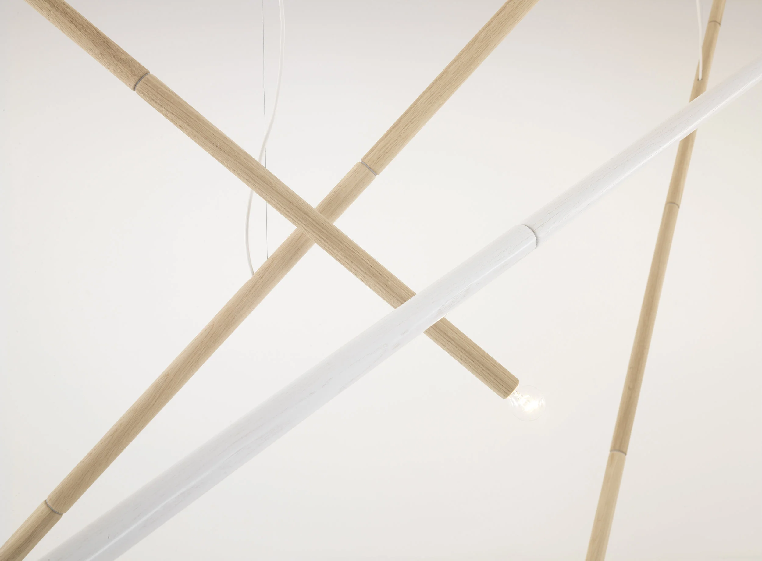 Not bamboo lamp // One-off