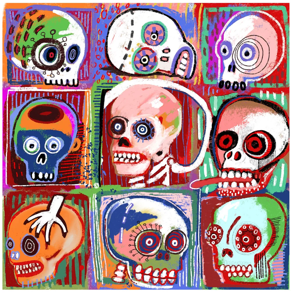 Cheeky Skulls
