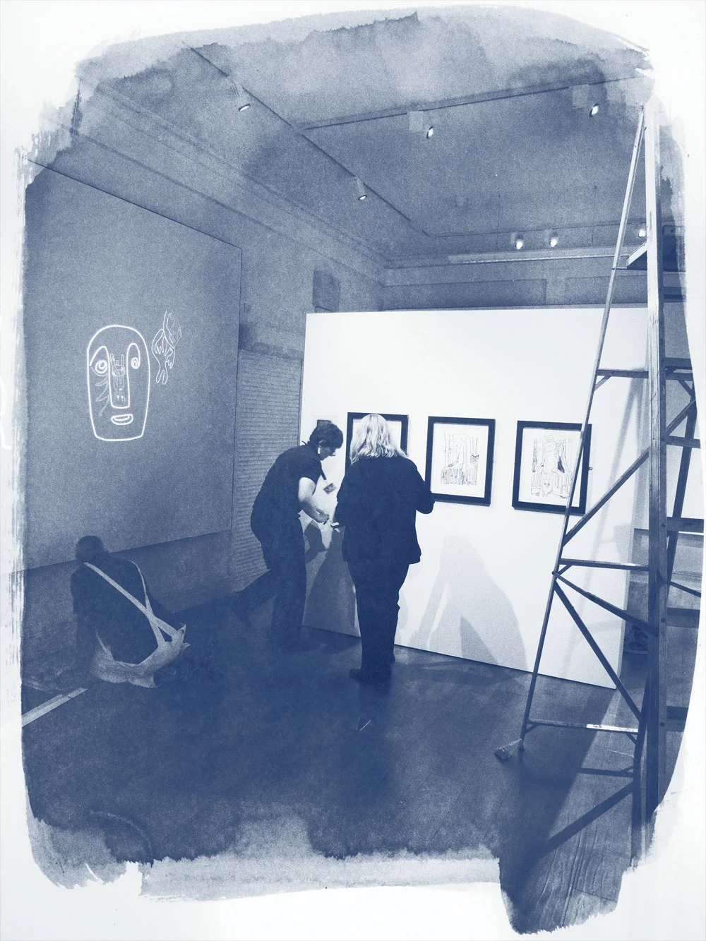 installing the work