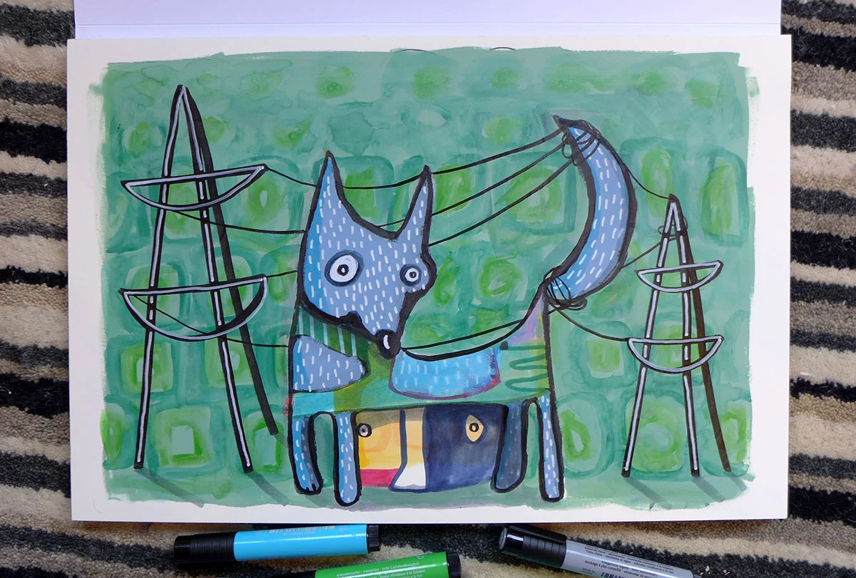 Hiding Under a Fox