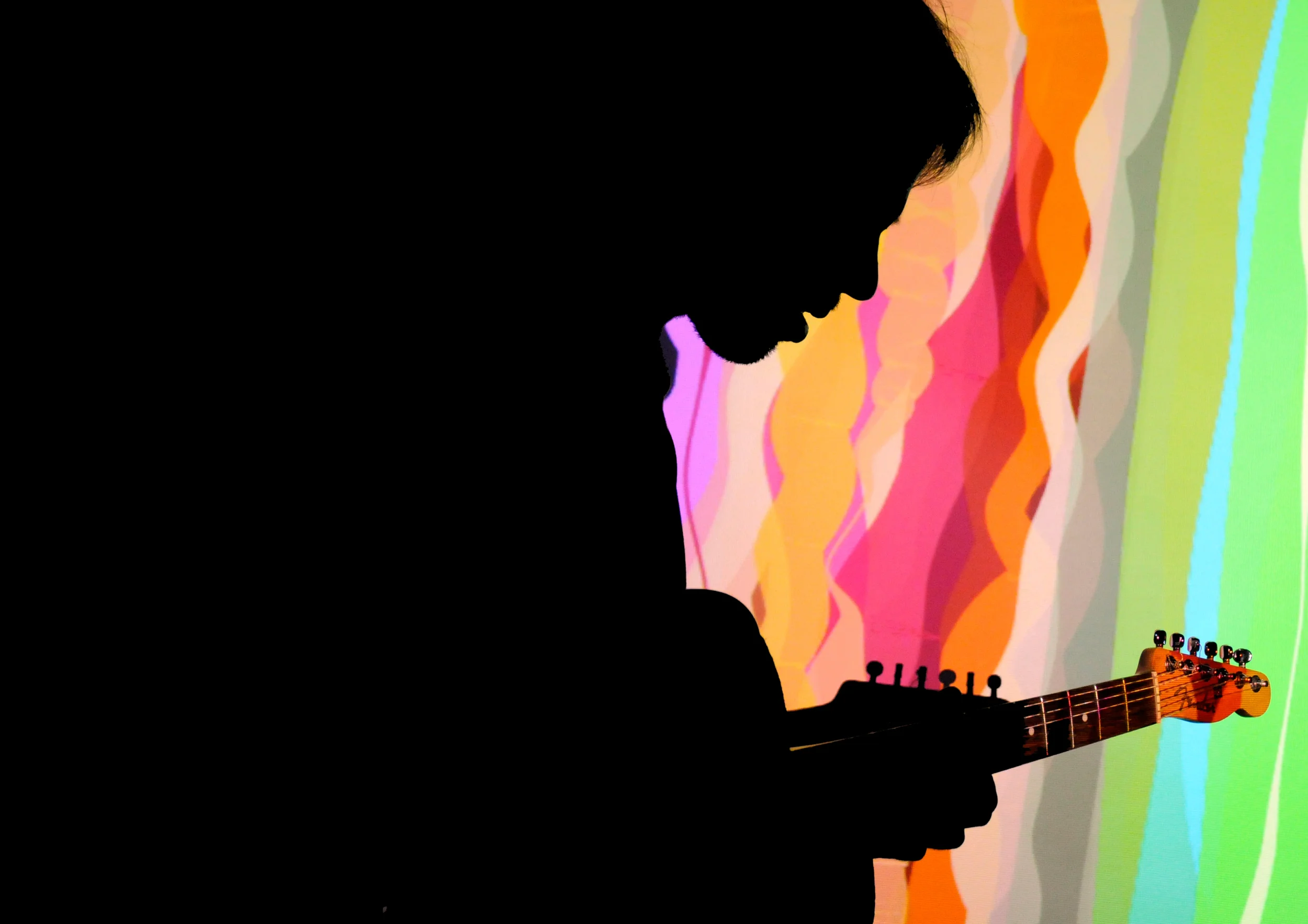 Nick performing with Walter