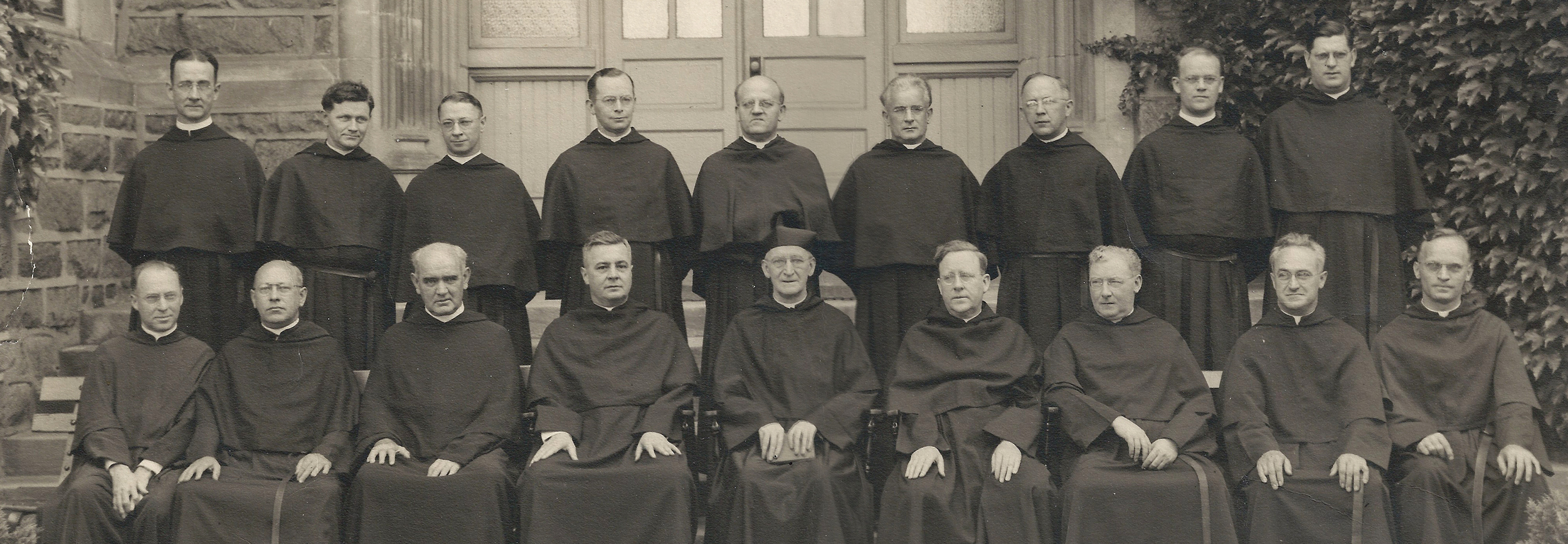 The First Provincial Chapter meeting for the Province of Our Mother of Good Counsel, held in Villanova, Pennsylvania in 1941