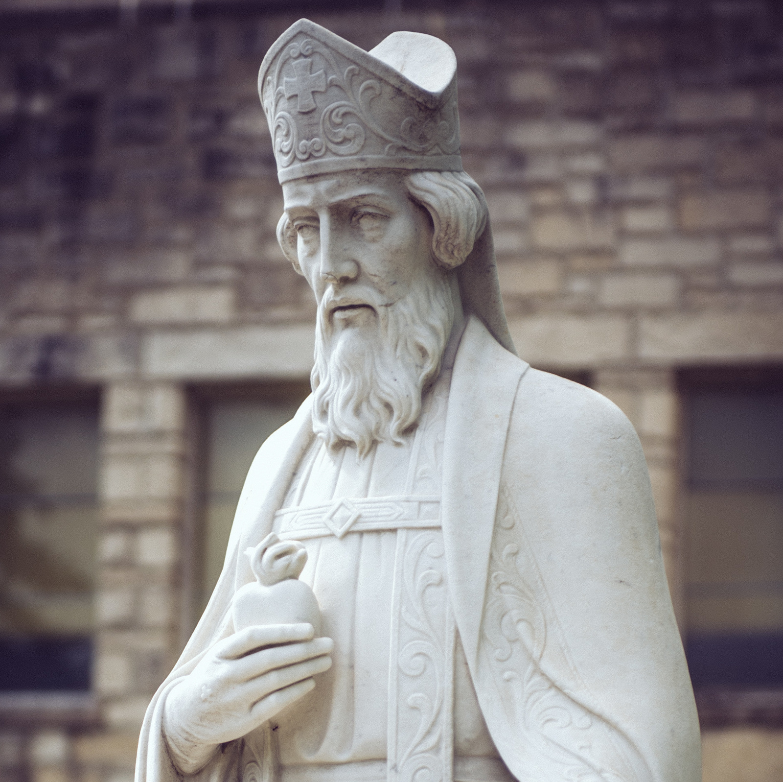 The statue of St. Augustine is stationed at St. Rita of Cascia Parish in Chicago, the first parish served by the Midwest Augustinians beginning in 1905
