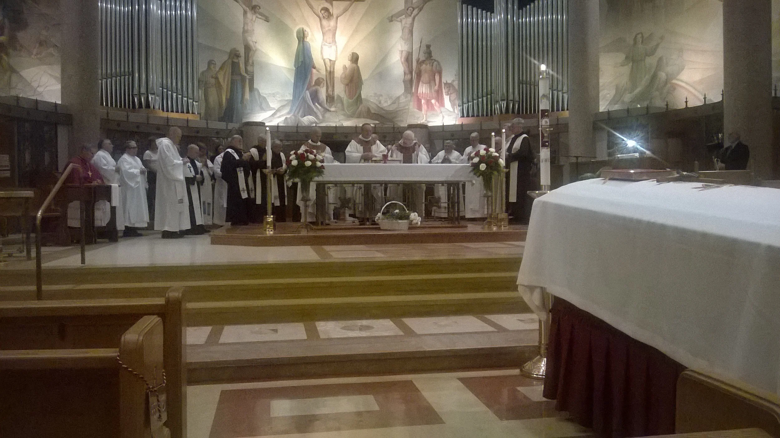 FUNERAL MASS FOR FR. DAVID L. BRECHT, O.S.A., AT ST. CLARE OF MONTEFALCO PARISH IN GROSSE POINTE PARK, MICHIGAN