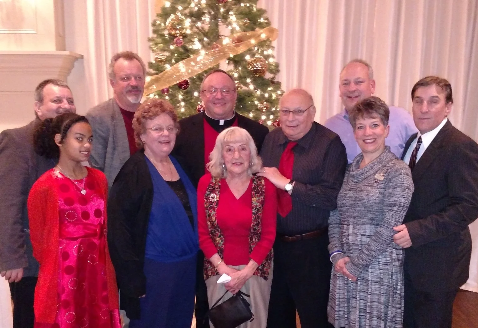 Prior Provincial, Father Bernie Scianna, O.S.A., with the Scianna Family