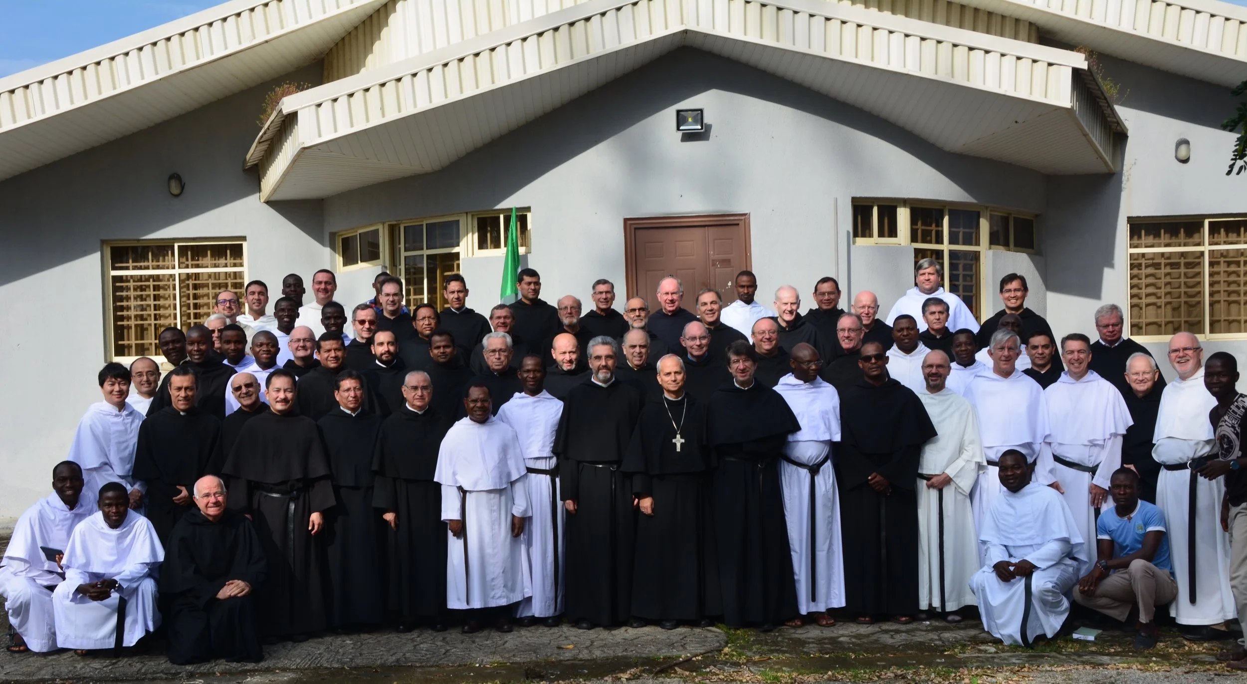 Members of the Augustinian General Mid-Chapter of 2016 in Abuja, Nigeria