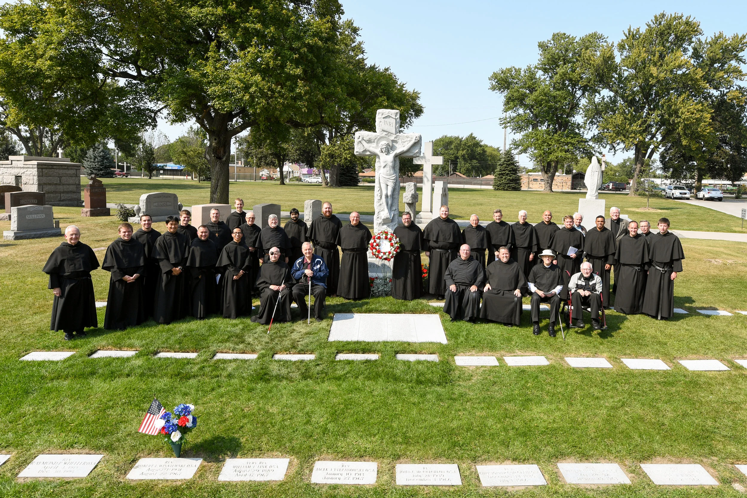 Augustinians Bless New Memorial at Holy Sepulchre