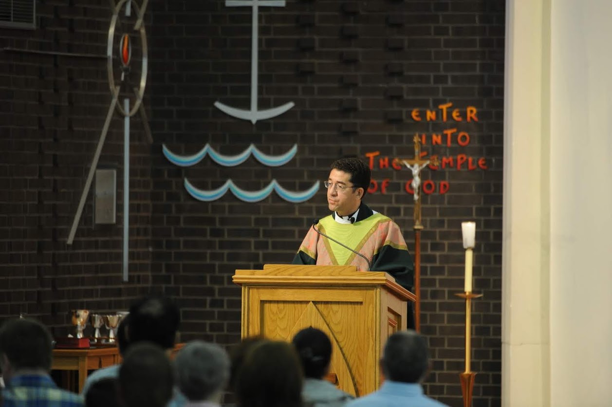 Rev. robert basler, osa’s first mass 2013