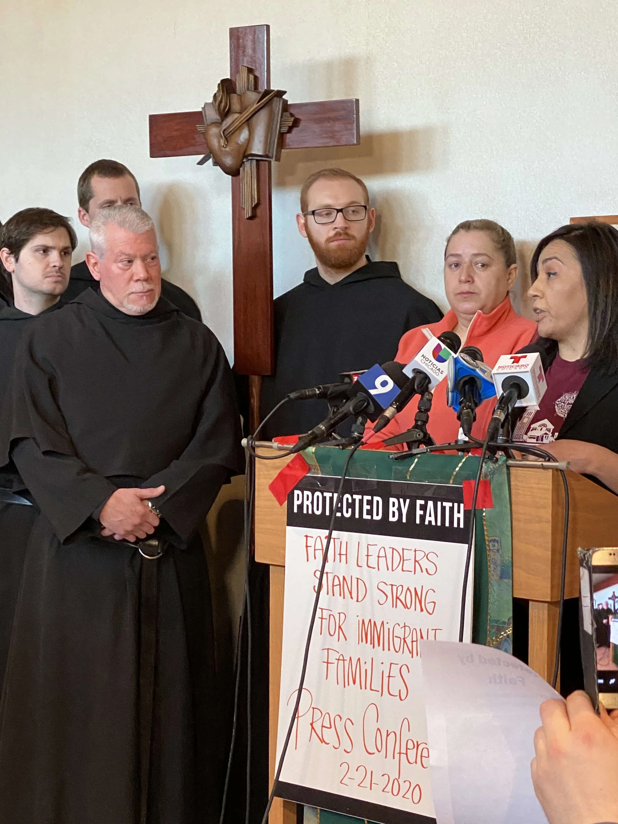 Augustinians in Chicago Speak Out In Support of Immigrant Families