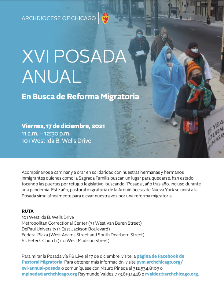 XVI ANNUAL POSADA - Seeking Immigration Reform