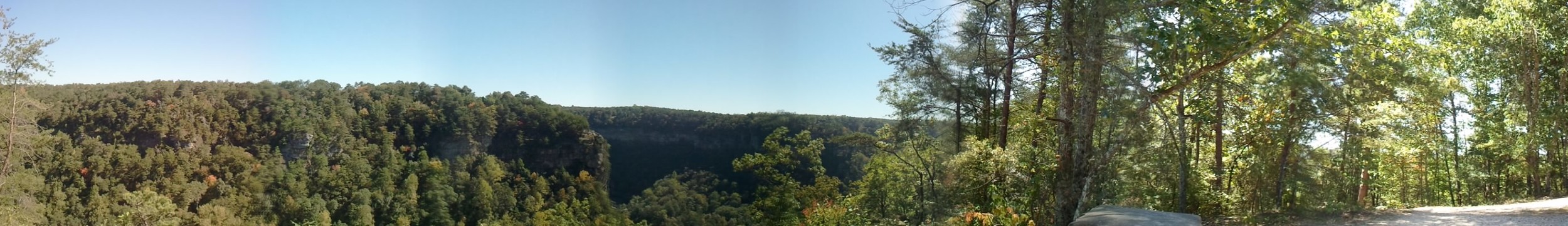 Pictures from yesterday's trek to Little River Canyon