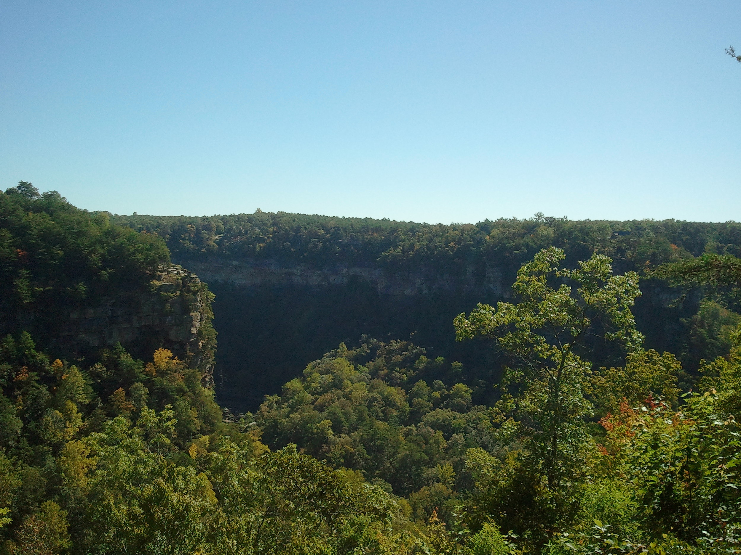 Pictures from yesterday's trek to Little River Canyon