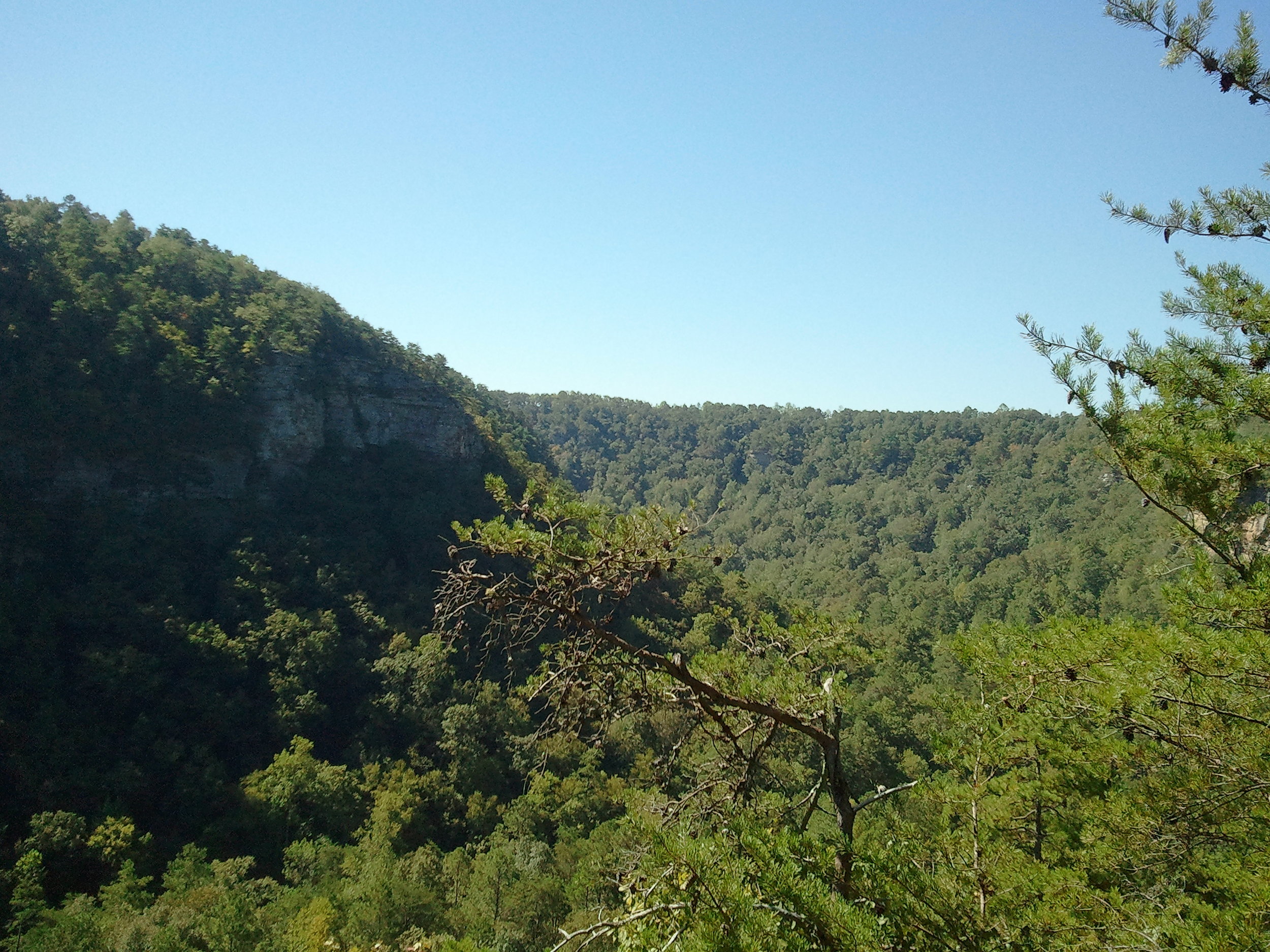 Pictures from yesterday's trek to Little River Canyon