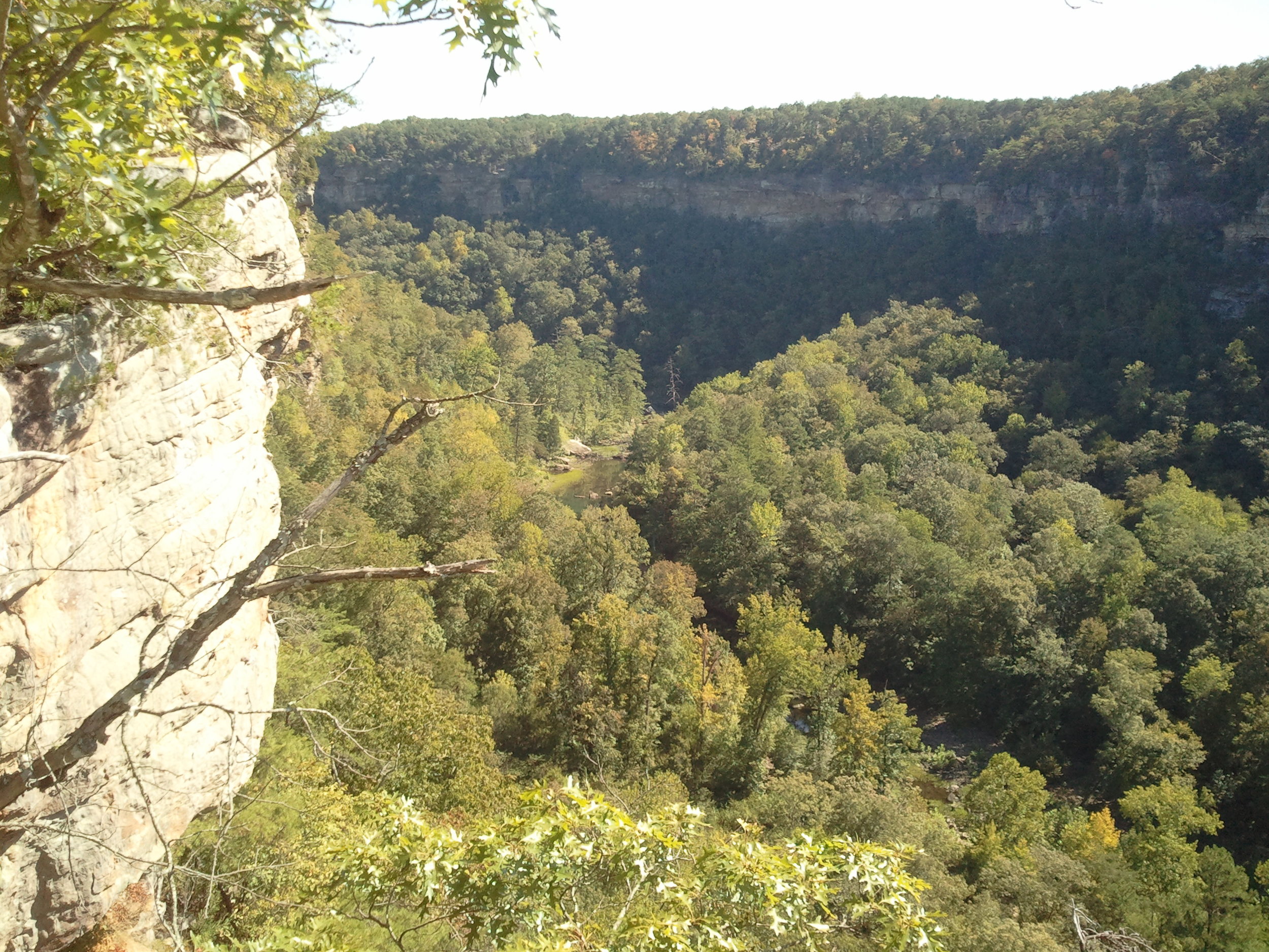 Pictures from yesterday's trek to Little River Canyon