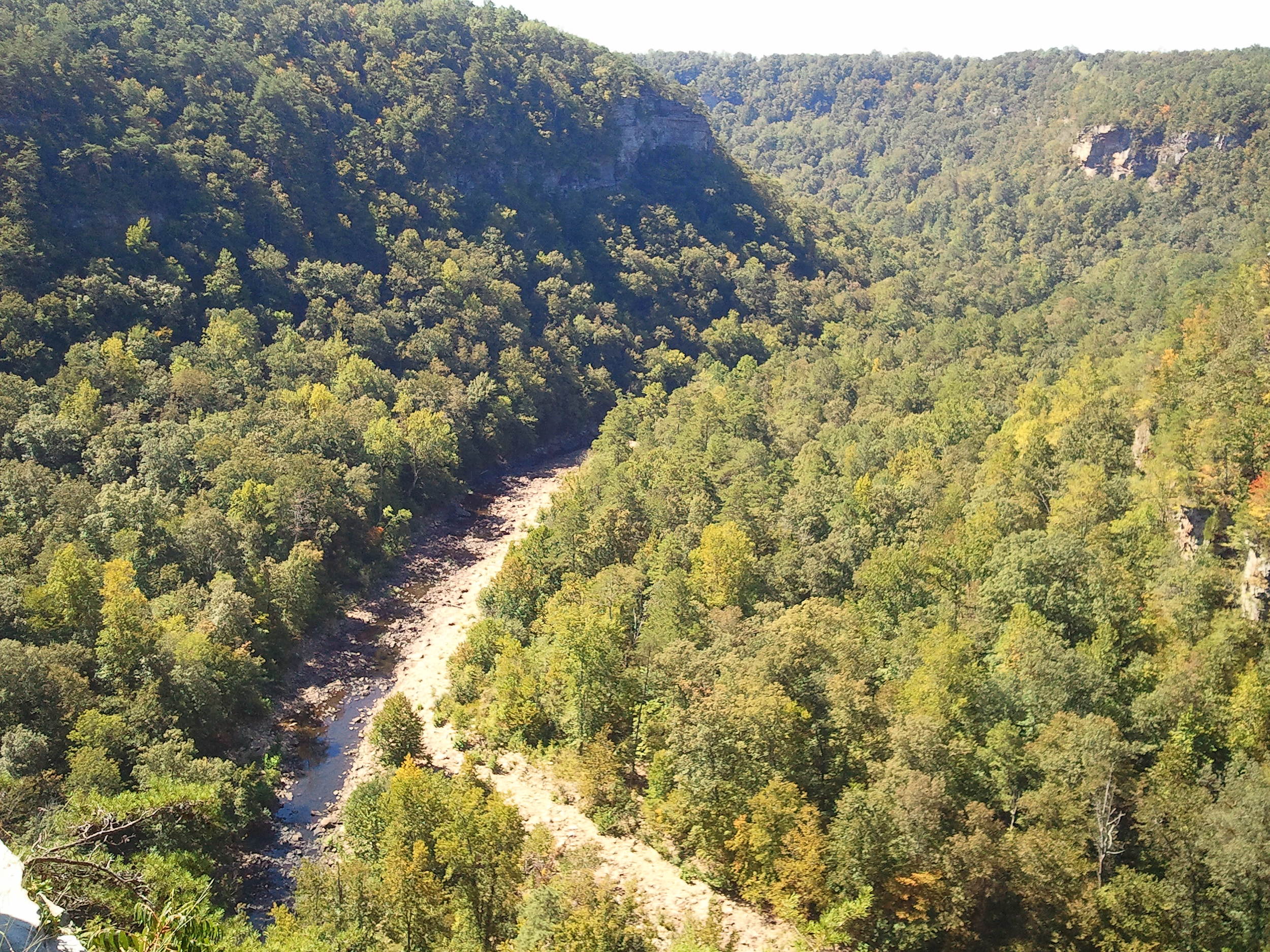 Pictures from yesterday's trek to Little River Canyon