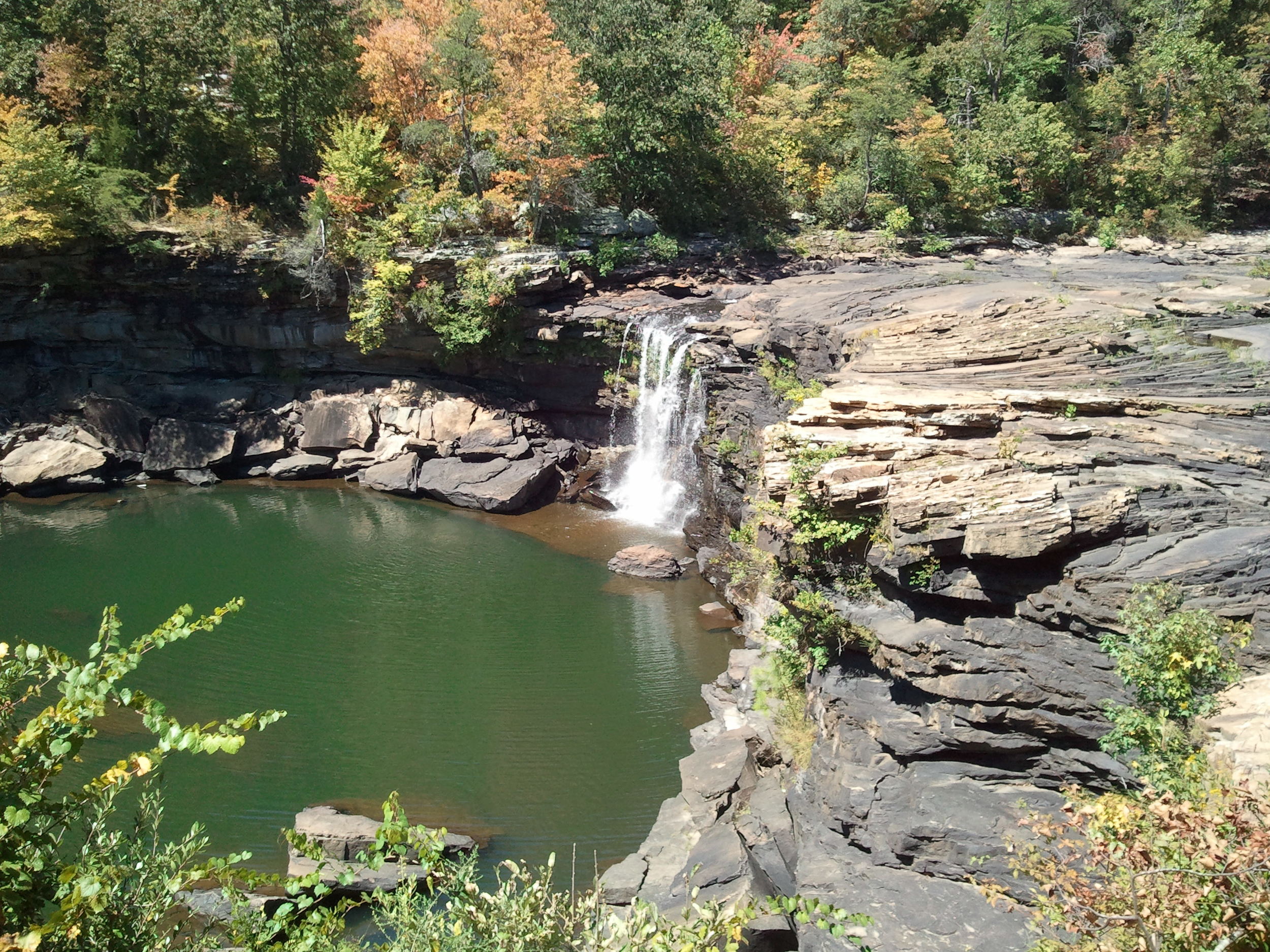 Pictures from yesterday's trek to Little River Canyon