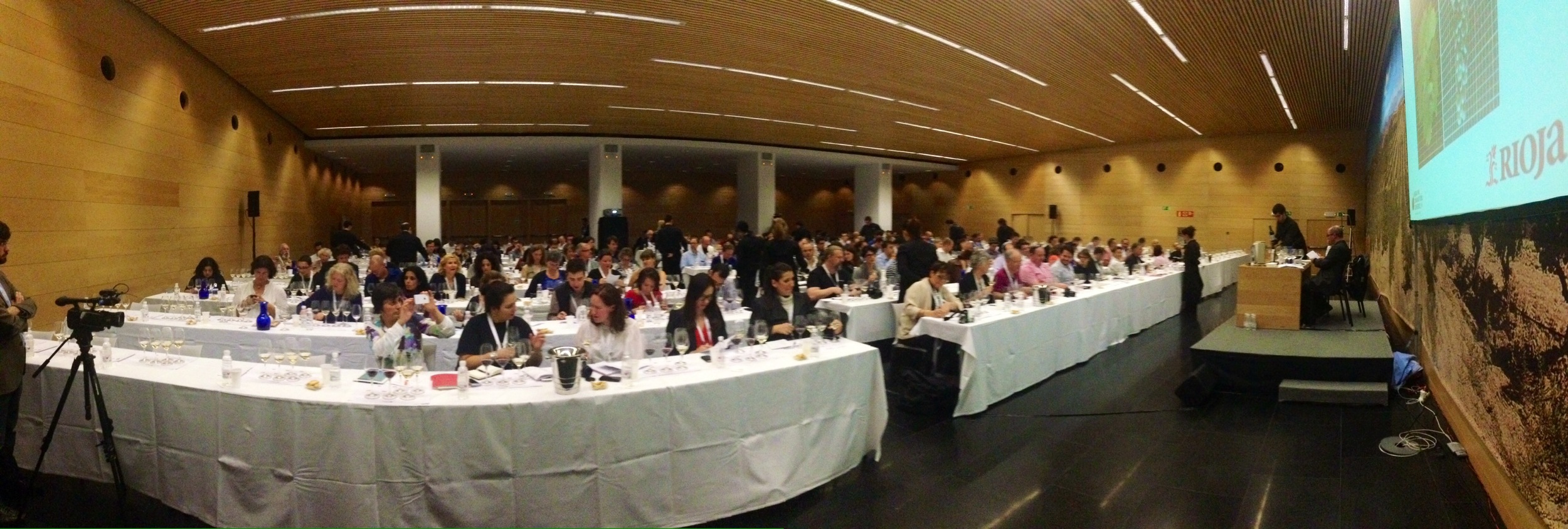 Una delle Masterclass dell' edizione 2013 a Logrono, Rioja, Spagna
