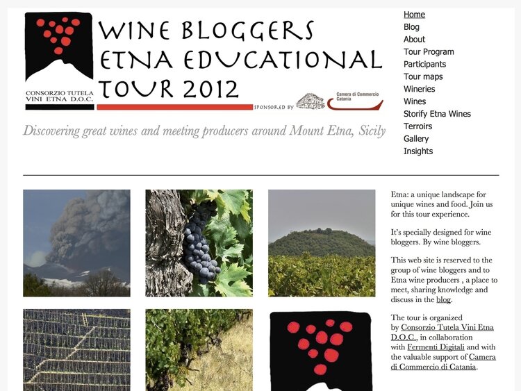 Etna Wine Blogger Tour 2012