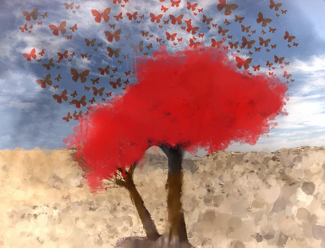 Melissa Vincent - "The butterfly tree"