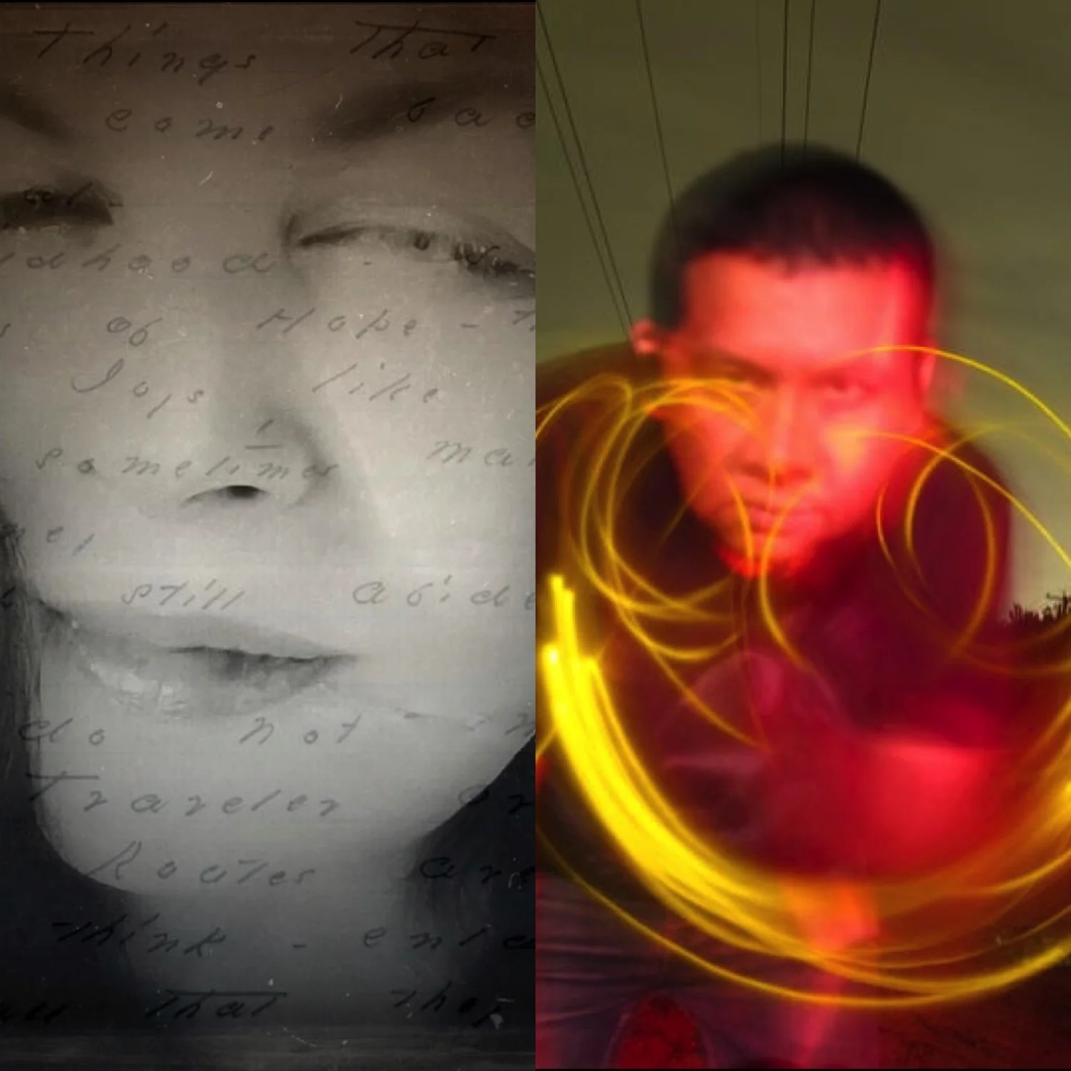 LISA PETERS - NEM ARTIST & ALDO PACHECO - NEM FOUNDER ARTIST - CURATORS OF NEM P.U.R.E.