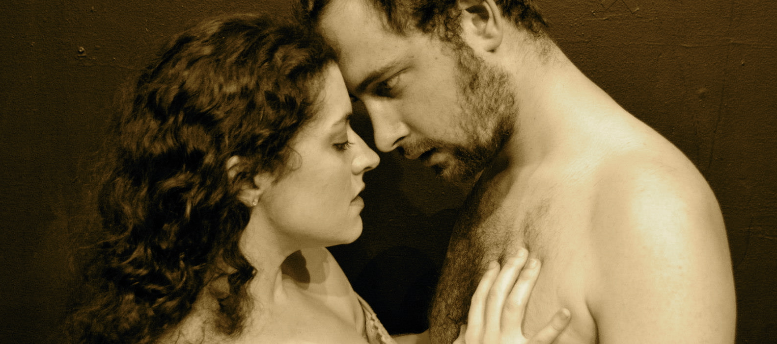 Rachel Frawley (Lisa) & Jonathan Durie (Adrian)