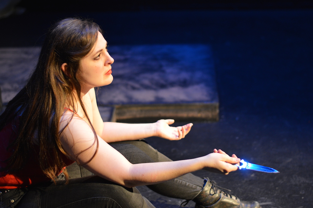 Stephanie Willis as Hamlet 