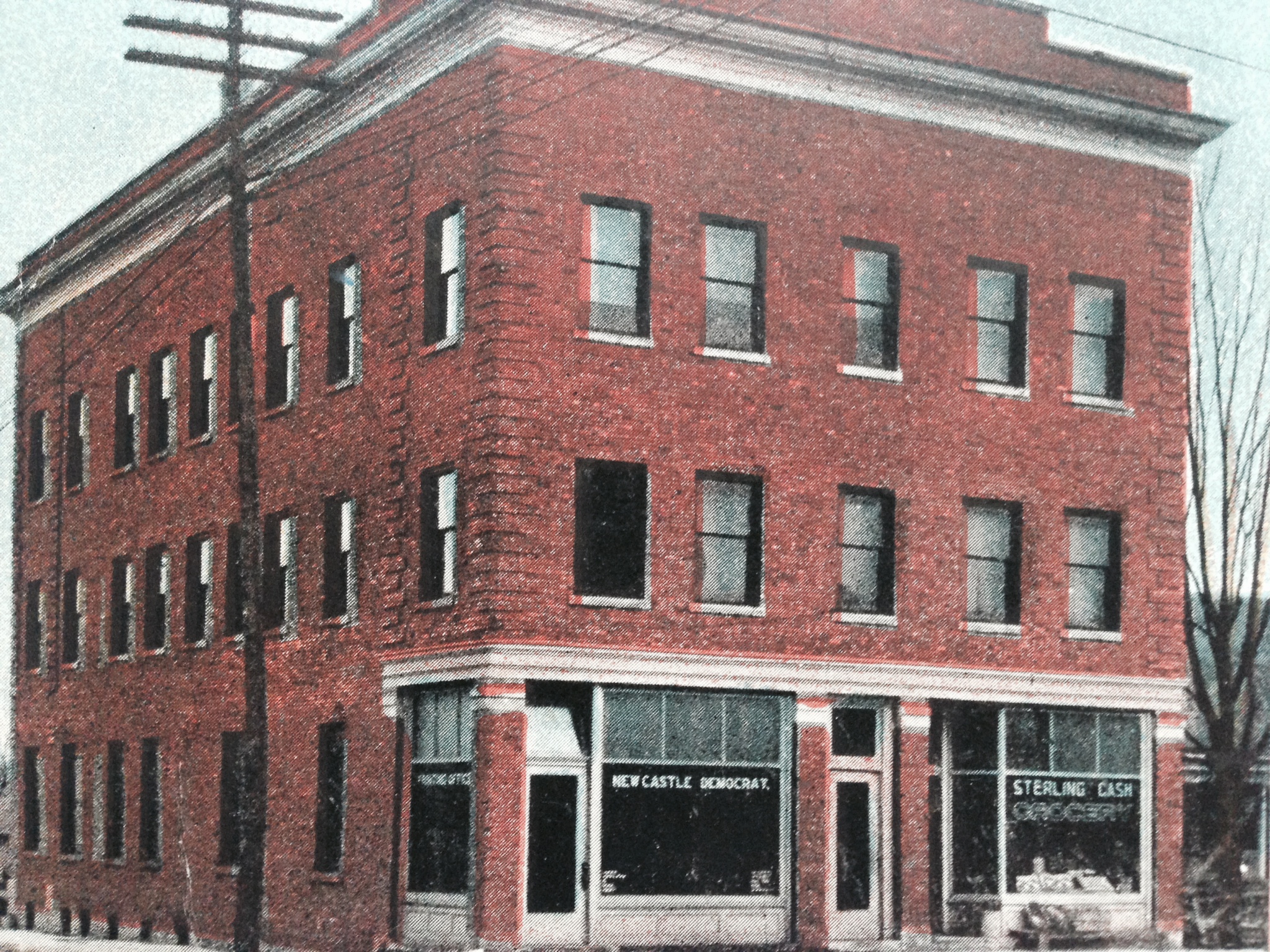  New Castle, a town of some 10,000, had upwards of five newspapers, who competed for every shred of news in the Catherine Winters case.  (From the author’s collection.)  