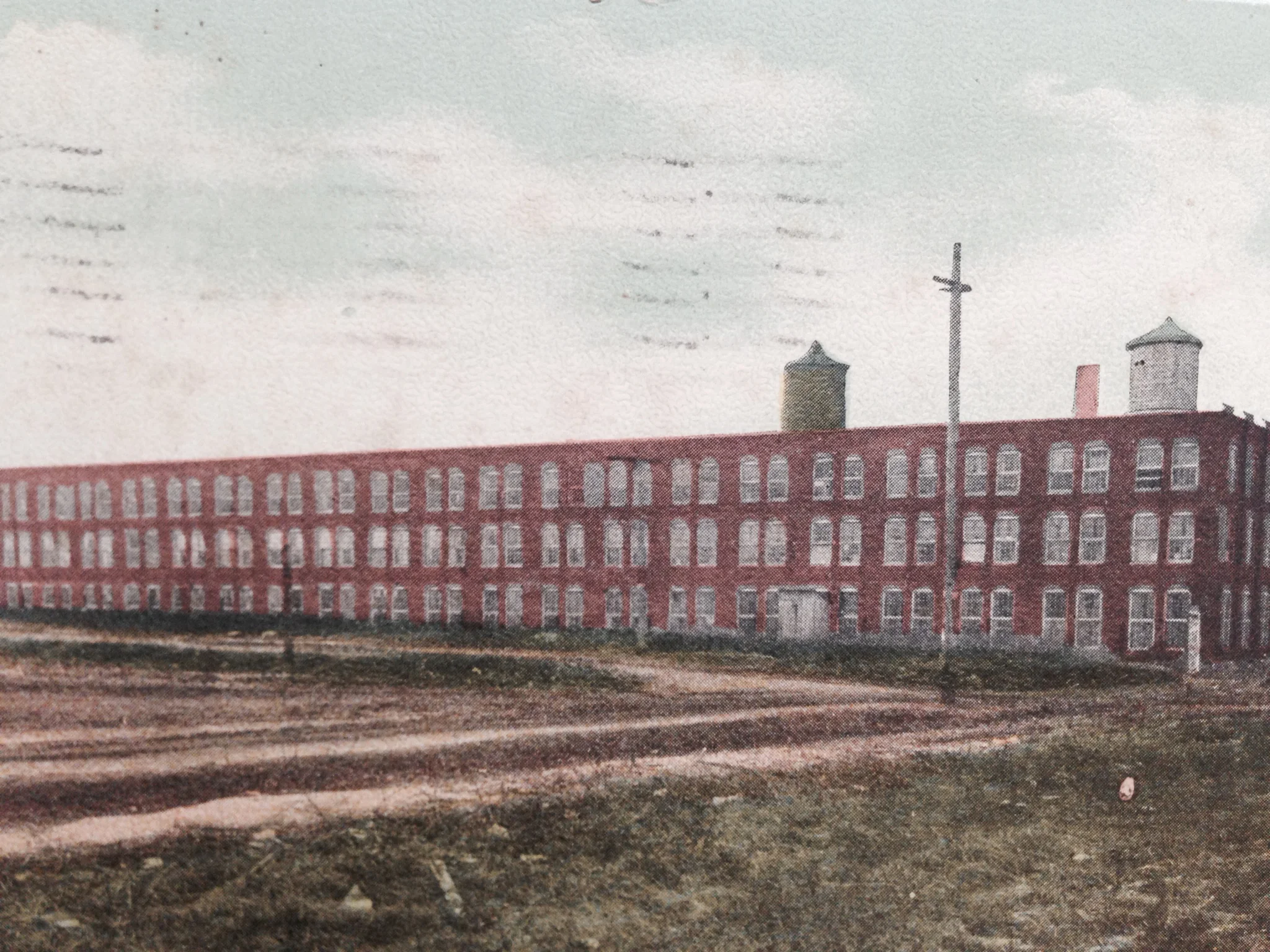  The French Piano Factory was just one industry drawing labor and money to New Castle and giving the town outsized aspirations for its future.  (From the author’s collection.)  
