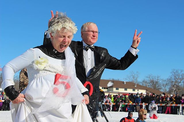 This is what frozen fun looks like! Check out the link in my bio for a full list of this weekend's activities. 
#polarfestdl #detroitlakes #celebratewinter #funforallages #frozenfun