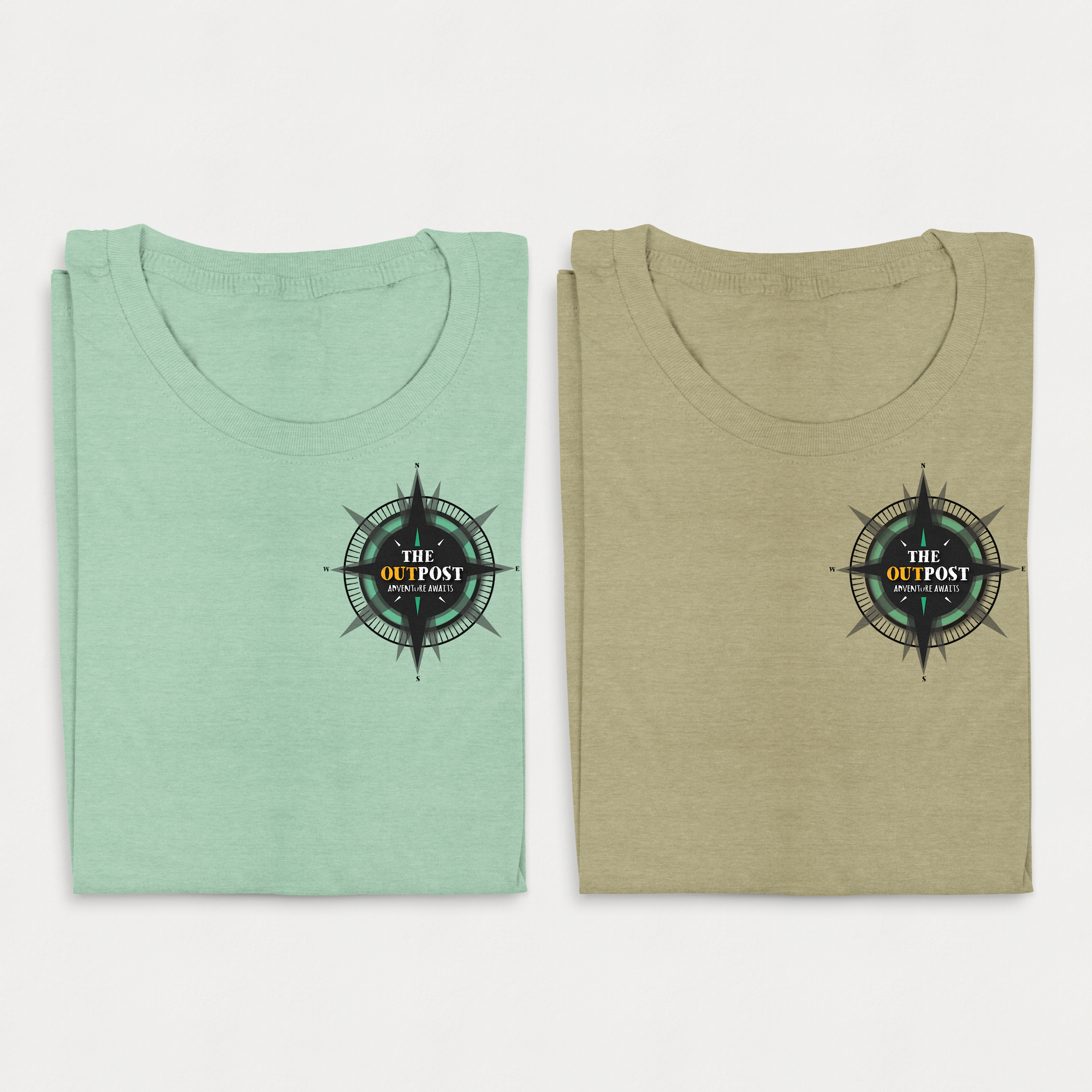 Tee design - Program later added map of the Gila Wilderness to back of shirt