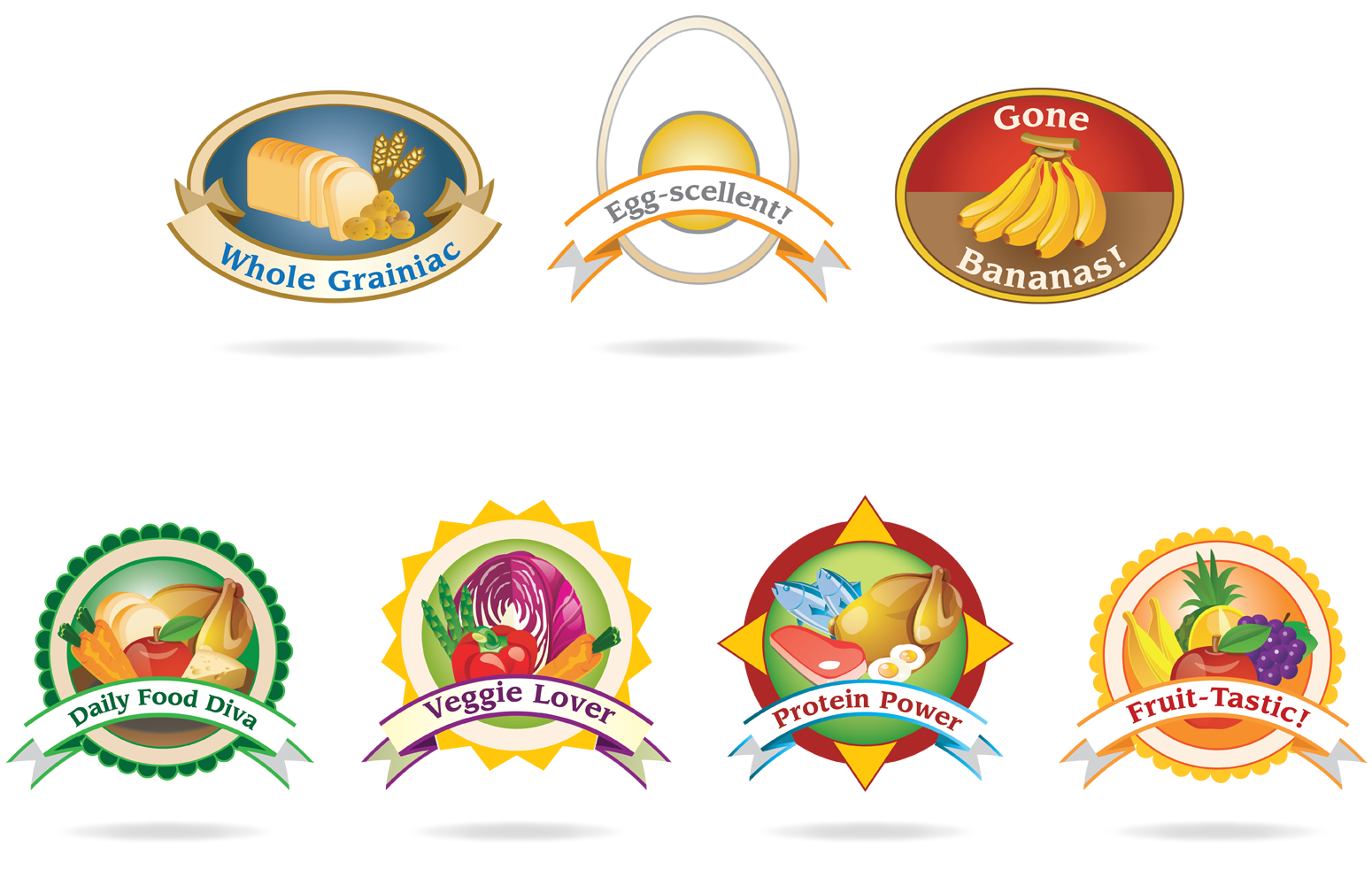 WIC Family Journal Badges