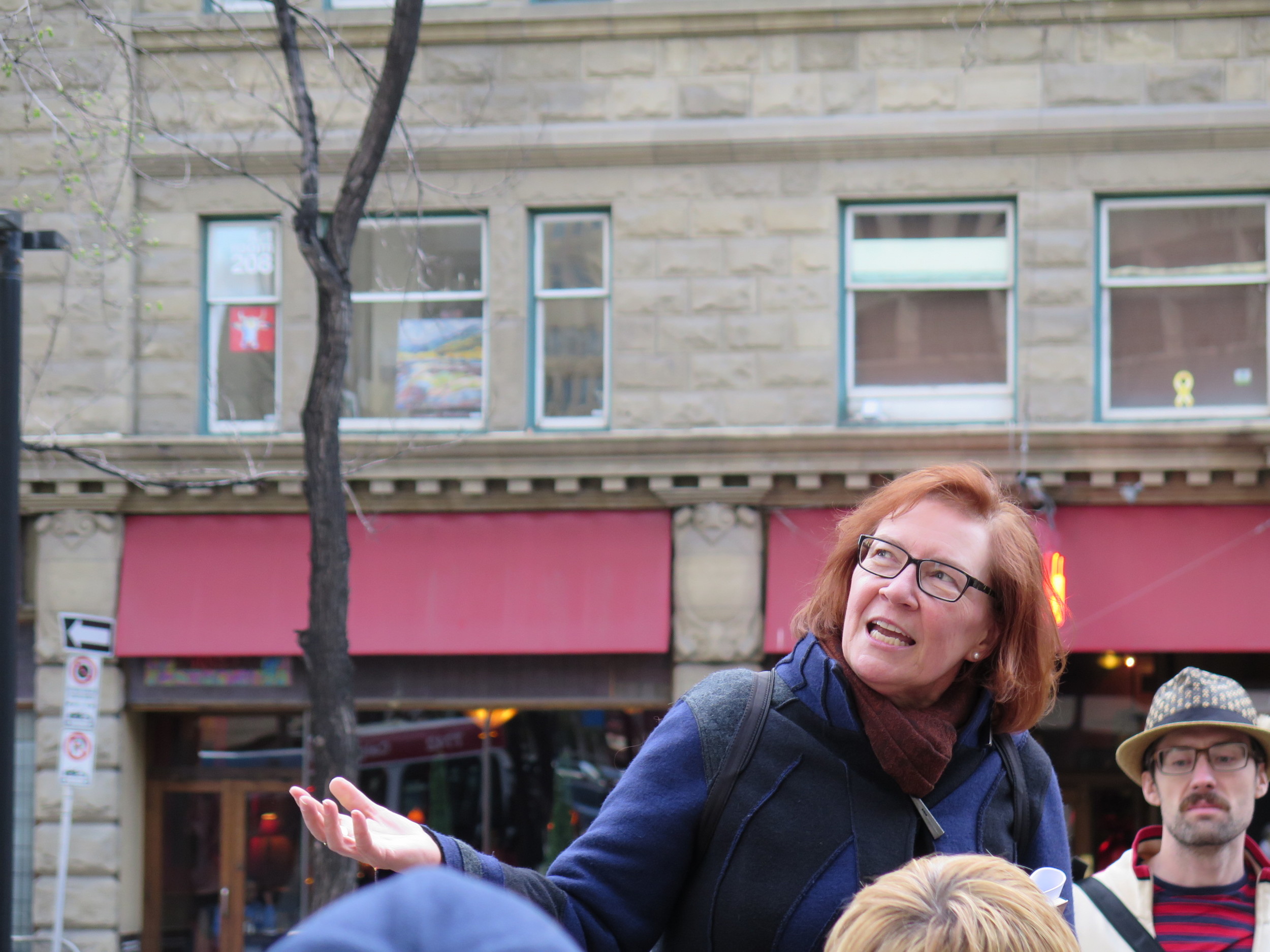 Aritha van Herk speaks about her novel, Restlessness (1998), set in the Palliser Hotel. The novel also features its own walking tour. "There are warm spaces," the protagonist tells her companion about Calgary, "if you know how to find them."