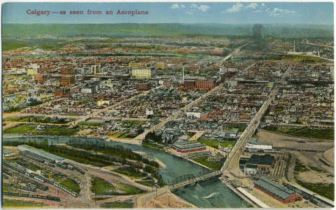 Calgary, 1924. (Photo: Calgary Public Library )