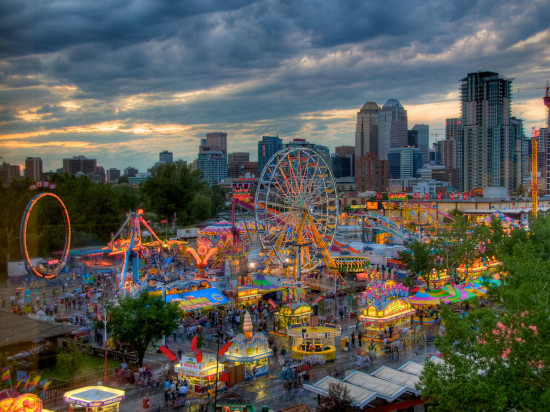 Midway at the Calgary Stampede (Photo: Calgary Stampede blog )