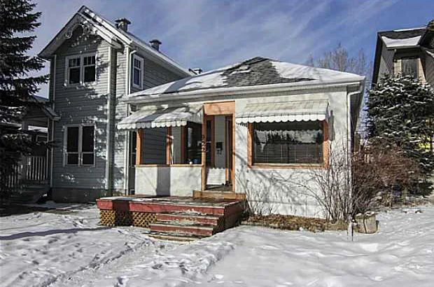 "Itching to live inner-city? This Mount Pleasant cutie is perfect for a first-time buyer's renovation project." This photo (and caption) appeared in a March 2014 Calgary Herald article , "What $400,000 will buy you in Calgary." (Photo: Calgary Real Estate Board)